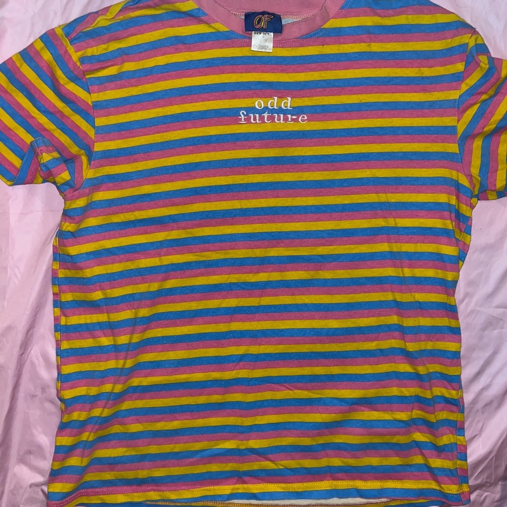 Odd Future Tyler The Creator Stripe T Shirt Tee Size Small